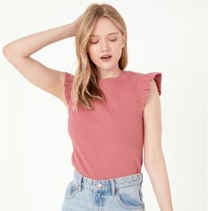 Free the Roses pink top xs